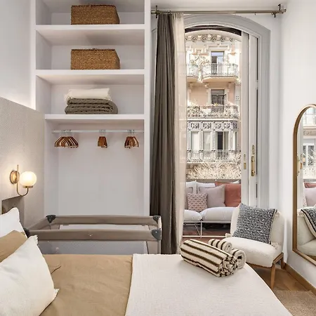 Moderno En El Corazon De Appartamento Barcellona